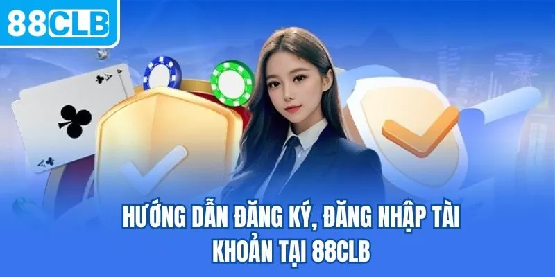 Hướng dẫn đăng ký, đăng nhập tài khoản tại 88CLB